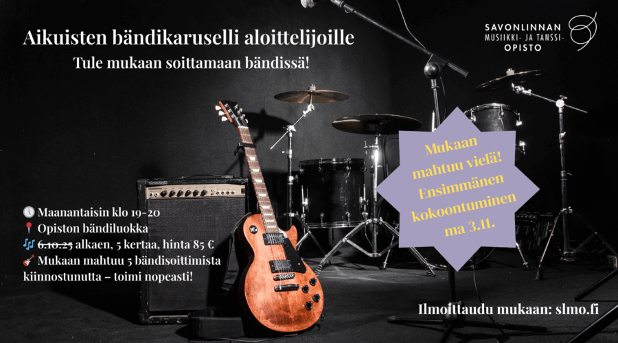 AIKUISTEN BÄNDIKARUSELLI ALOITTELEJOILLE